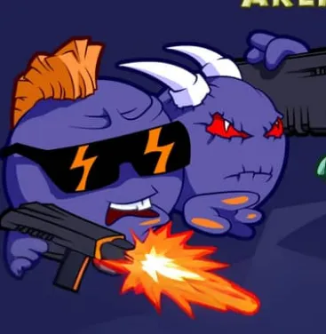 Zombie Hunters - A corner of the arena lights up, and sheer chaos spills o...